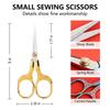 1/2 Pack Stainless Steel Retro Scissors Sewing Machine Professional Cutting Fabric Scissors DIY Handmade Pointed Thread Tailor Scissors