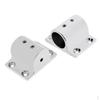 2 Pieces Premium 316 Stainless Steel Boat Hand Rail Fitting 1" Stanchion Hardware