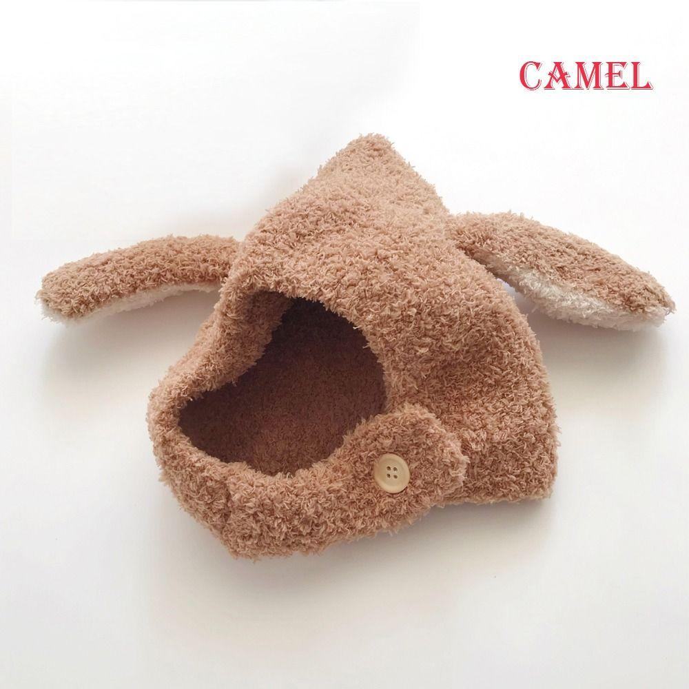 Plyšová dětská čepice s ochranou uší, chlupaté čepice, roztomilá čepice s klapkami na uši, pro děti, chlapce, dívky