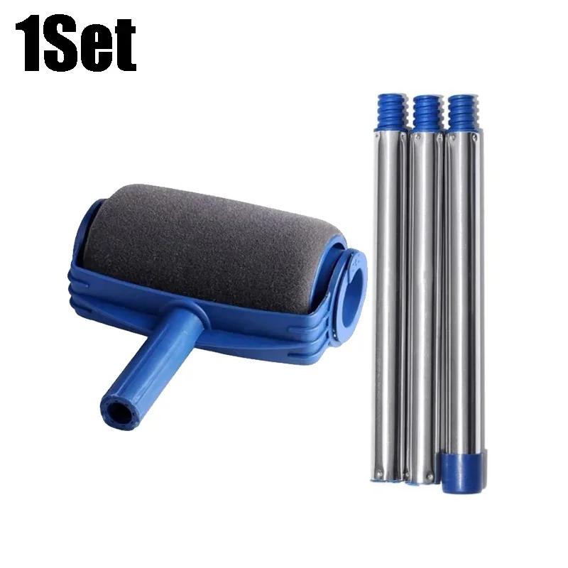 Paint Stick Roller PP and Sponge Paint Edger Tool for Walls with Ergonomic Handle Convenient Paint Brushes for Household Tools