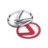ABS Auto Lenkrad Mittel Emblem Aufkleber Zubehör Für Lexus NX IS 250 RX GS UX RX300 RX350 CT200H GX460 ES LX Fsport GX