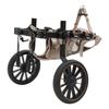 Verstellbarer Haustier-Trolley Hundewagen Rehabilitation Gehhilfe Wagen Tragbarer Gehwagen Werkzeuge für Hinterbein-Unterstützung