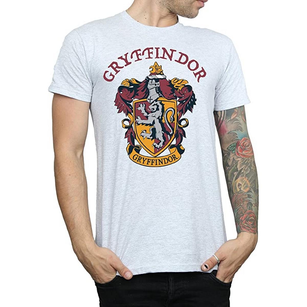 Camiseta Harry Potter para hombre Gryffindor XXL gris