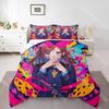 Fashion Japanese Anime Cartoon Bedding Set Single Twin Full Queen King Size Bed Set Kids Bedroom Duvetcover Sets Bed Sheet Set