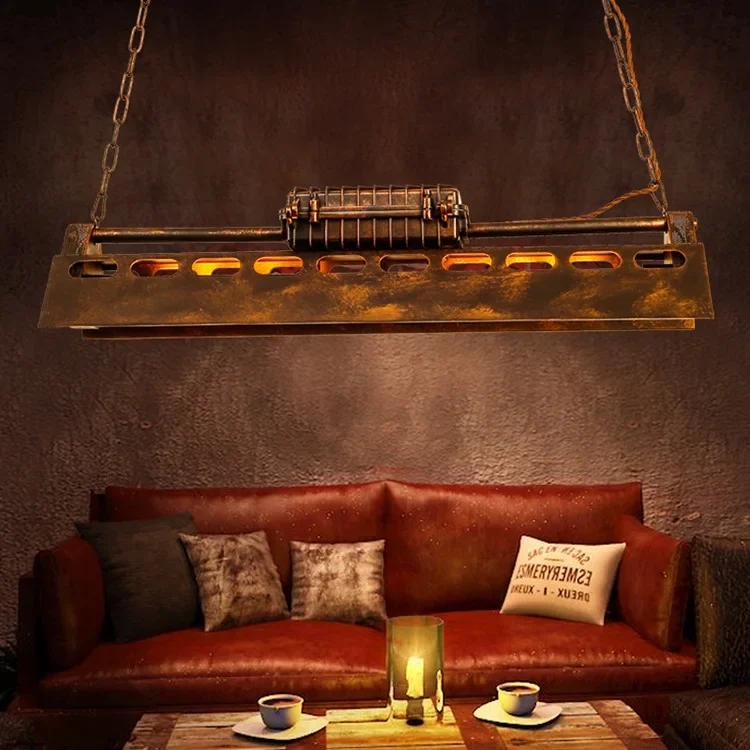 Nordic Industrial Creative Pendant Light Art Loft Vintage Restaurant Decoration Hanging Light Fixtures Retro Edison Bulb Lights