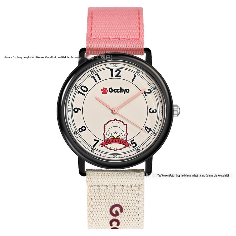 GCCLIYO Women's Retro Canvas Strap Watch