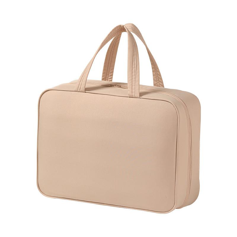 

Travel Storage Cube With Oxford Fabric For Casual Trips And Luggage Organization Peach Pink