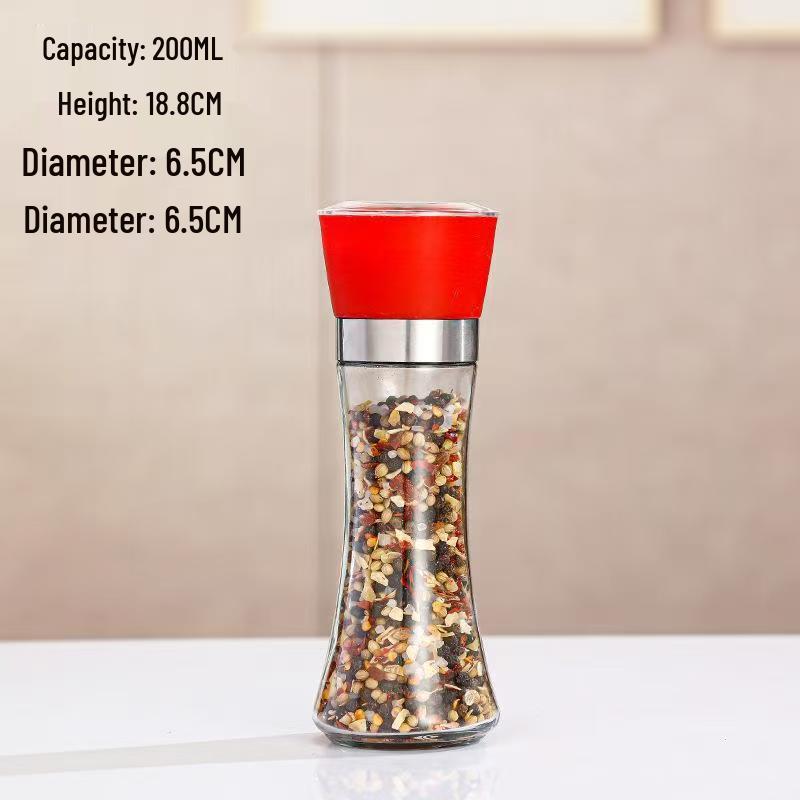 Manual Stainless Steel Salt and Pepper Grinder Set