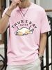 Tuesday Sleep Cat Printed TShirts Womens Cotton Summer Tops Comfortable Loose ONeck Short Sleeve T Shirt Casual Womans Clothes