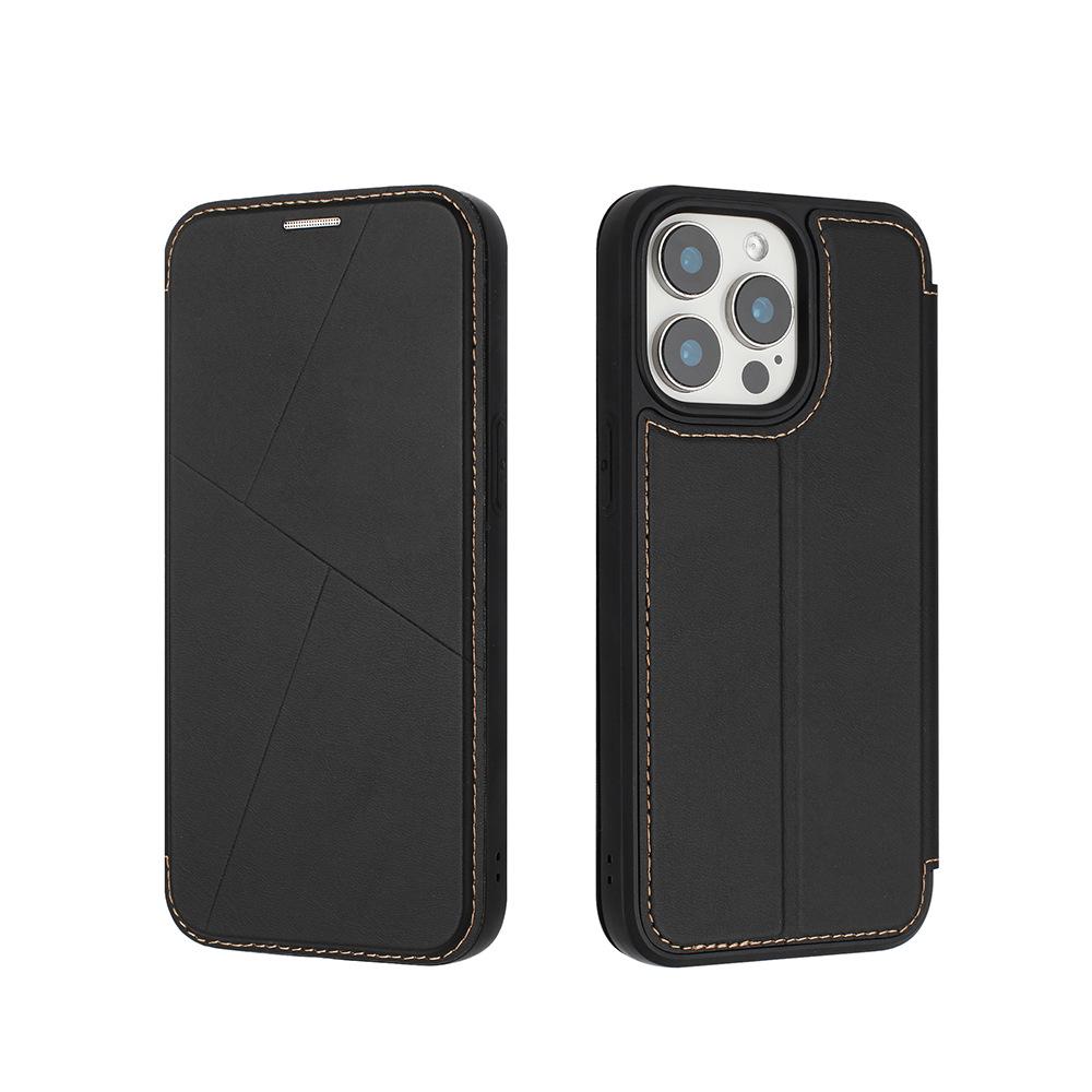 

Retro Flip Leather Case for iPhone 14/13/16 Pro Max with Card Slot and Full Coverage. 14ProMax