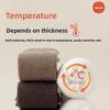 Female Autumn and Winter Thick Hair Ring Warm and Cold Waist Not Frozen Feet Calf Socks