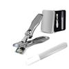 XGIUINI Japanese Stainless Steel Nail Clippers 11mm Wide Opening Sharp Blade for Thick Ingrown Hard Nails Hand Foot Care Elderly Family