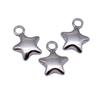 Five-Pointed Star Charms Multi Color Alloy Plain Pendants For Celestial Themed Jewelry