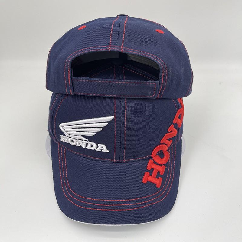 CCZSI1 Motorcycle Embroidered Baseball Cap Hat Adjustable Men Women Outdoor Sports Hat For Honda CB400 CB650F CBF CBR250RR CRF NC750