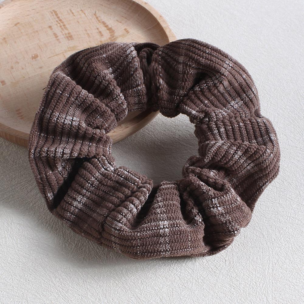 Vintage High-Elastic Korean Hairband and Scrunchie Set