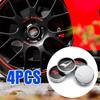 Universal Daihatsu Wheel Center Compatible with and All Compatible with 60mm Wheel Emblem and Car Set of 4 and Caps, Hijet, Rocky, Atrai, Taft,