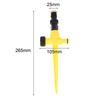 1Pcs 360degree Rotation Auto Irrigation System Garden Lawn  Adjustable Sprinkler