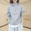 Two-piece Tops for Women's Hooded Sweatshirt in Early Autumn Holidays for New Casual Loose Versatile Pullover