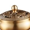 Antique Style Brass Coil Incense Burner Fragrance Accessories Censer Year Gift Holder