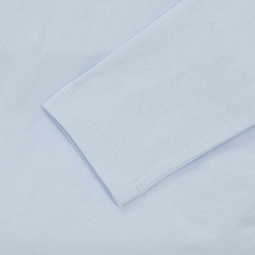 The North Face Kids Girls Allison Long Sleeve Tee Sky Blue