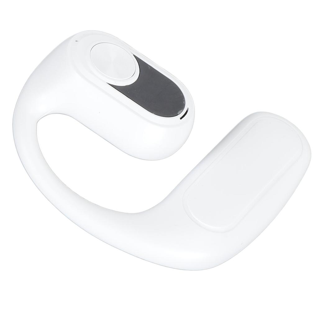 Single Open Ear Headphones Noise Cancelling Air Conduction Headphones Bluetooth 5.3 Earbuds for Jogging Biking Hiking
