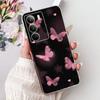 For OPPO Realme C75 4G Case 2025 New Fashion Butterfly Love Heart Flower Soft Transparent Silicone Cover For RealmeC75 C 75 Etui