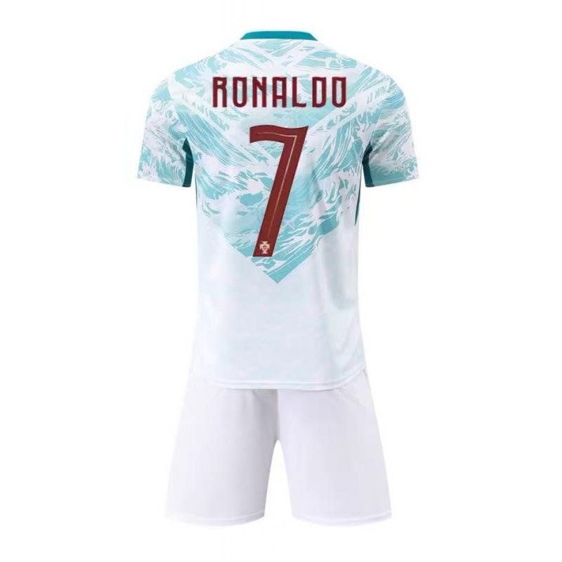 2026 World Cup football jersey Portugal national team jersey C Ronaldo B Fei seat jersey Children s adult set 18