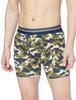 Amazon Essentials 5er-Pack Herren Tagless Baumwoll-Boxershorts, Lockere Passform, Camouflage/Dunkelblau/Schwarz/Weiß gestreift/Militärgrün/Warrior, Größe L