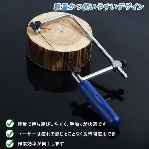 DFsucces Diamond Wire Saw, Ultra-Fine Precision Manual Saw for Cutting Glass, Metal, Ceramic, and Stonework, 0.15mm, 0.25mm, 0.35mm, 1m Each