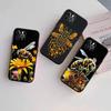 Art Bees Cartoon Phone Case for Redmi Note 12 12S 12C 13 13C 13R 14 14S 14R 14C 11A 13X A3 A3X A4 A5 Pro Max Plus