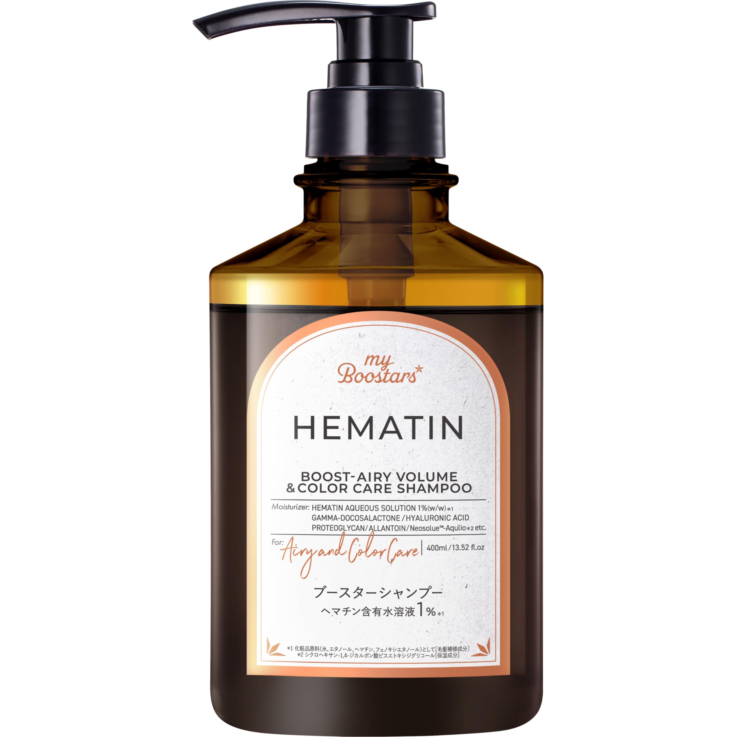 

MyBoostars Гематин 400 мл Цветной шампунь, [Легкий и Ухаживающий]
