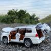 1/24 Toyota Prado Alloy Car Diecasts & Toy Vehicles Toy SUV Car Metal Collection Simulation LAND CRUISER Model Car Kids Gifts
