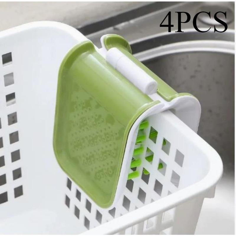 Car Interior Seat Belt Cleaning Special Tool Double-sided U Type Folding Tray Sponge Diamond Brush Seat Belt Handguard