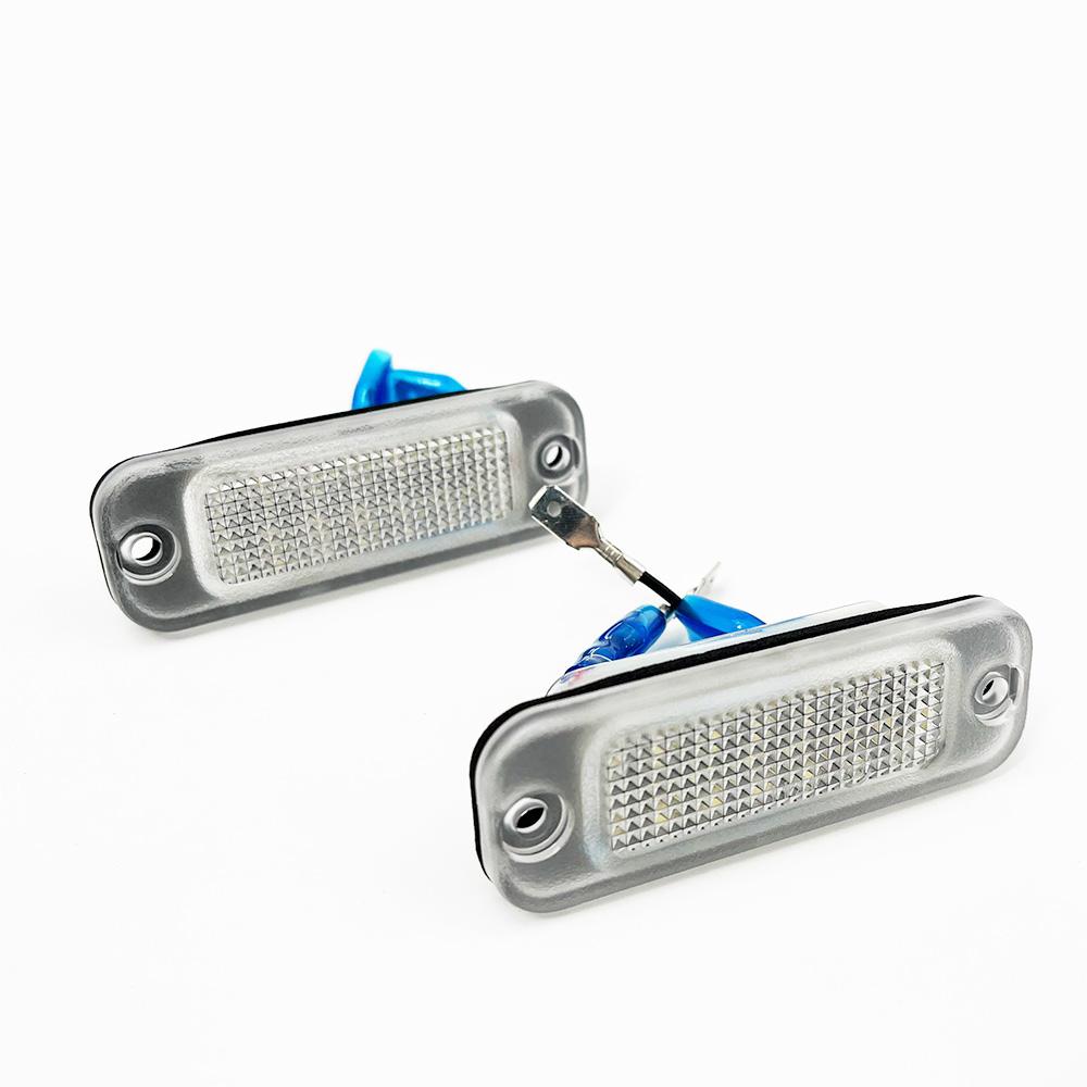 For Benz W463 W463A G-Class G500 G550 G63 AMG 2013-2022 G65 AMG 2014-2018 Canbus Led License Plate Light Auto Parking Tag Lamp
