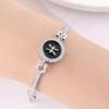 12 Zodiac Signs Bracelet for Women, Rose Gold Plated Inlaid Diamond Constellation Bangle, Fashion Couple Jewelry Gift