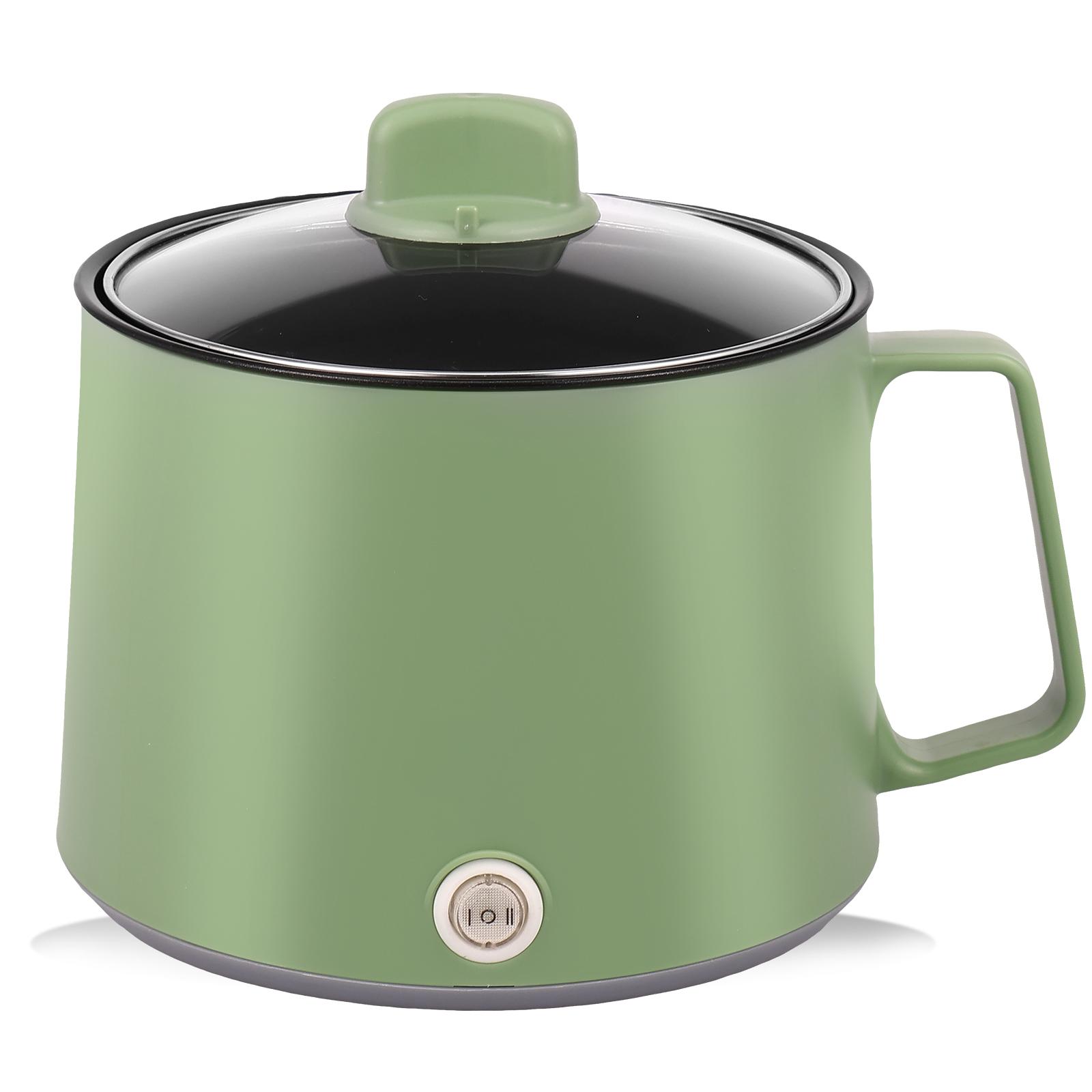 

Мини электрическая рисоварка с антипригарным покрытием многофункциональная электрическая машина для быстрого приготовления пищи с пароваркой для 1-2 человек для дома в общежитии с вилкой UK 220-240V&1.7L&UK