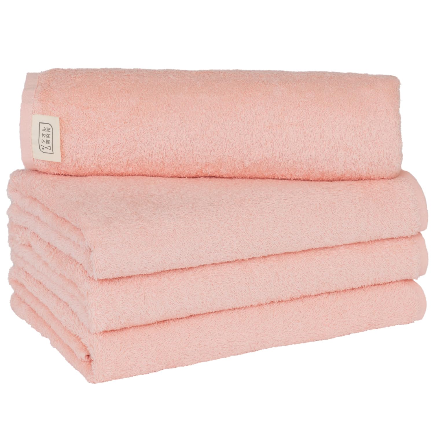 

Towel Laboratory Reason for Bath Pink Set of Easy to JapanTechnology [The Lightness] #006 Towels, (Light Red), 4, Quick-Drying, Thin, Wring,