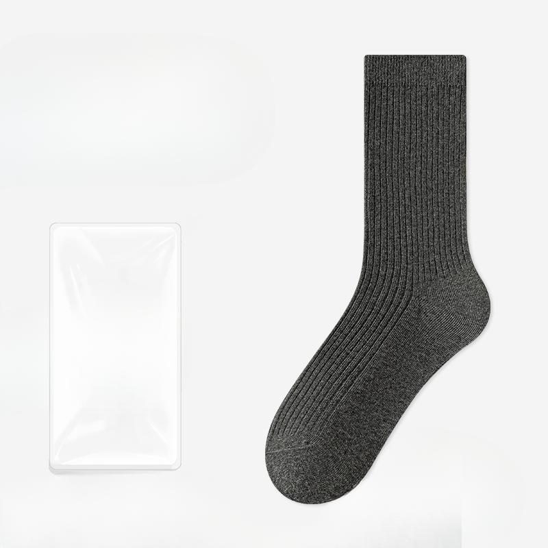 Female Autumn and Winter Leisure Thick Cotton Sweat Absorbent Deodorant Anti Pilling In The Cylinder Pile Socks