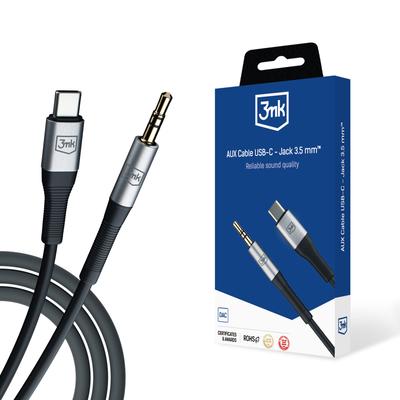 Zubehör - 3Mk Aux-Kabel USB-C - Klinke 3,5 mm