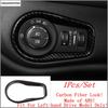 Door Speaker Air AC Handle Bowl Head Lamp Window Lift Cover Trim For Jeep Renegade 2015 -  Carbon Fiber Interior Accessories