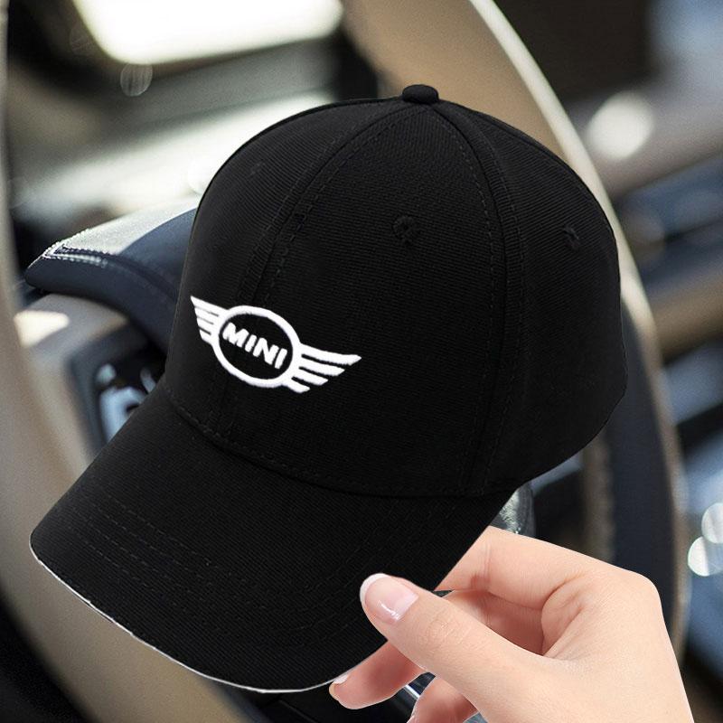 Fashion Men Women Car Decoration Baseball Cap Car Logo Sun Hat For BMW Mini Cooper F54 F55 F56 R56 R60 SONE Roadster Clubman Coupe