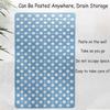 2X Non Slip Bath Mat Anti Mould Shower Mats TPE Bathroom Bathtub Mat Floor Shower Mats Anti Slip wi
