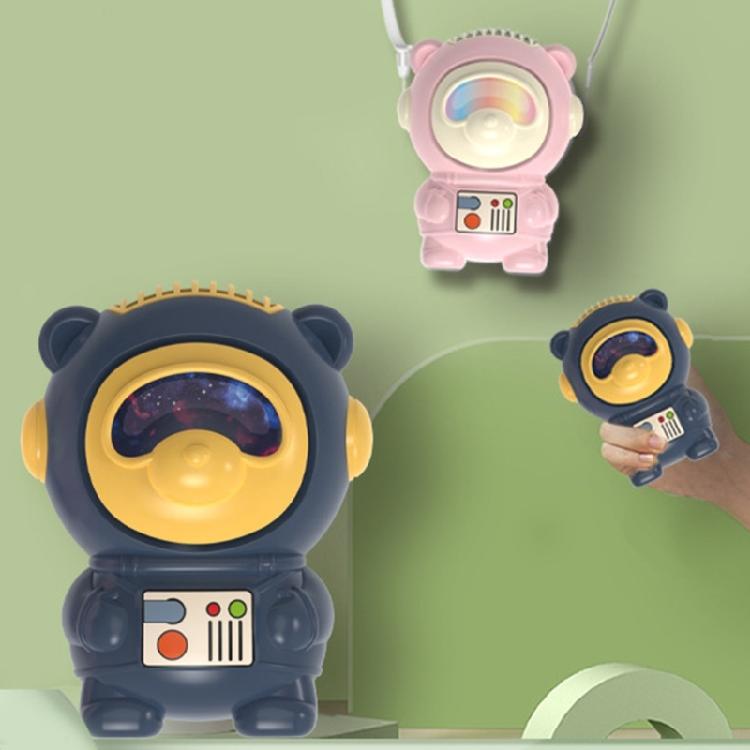 Miniature Desk Fan Cute Bear Handheld Fan 2Speed, Suitable for Cooling Fan