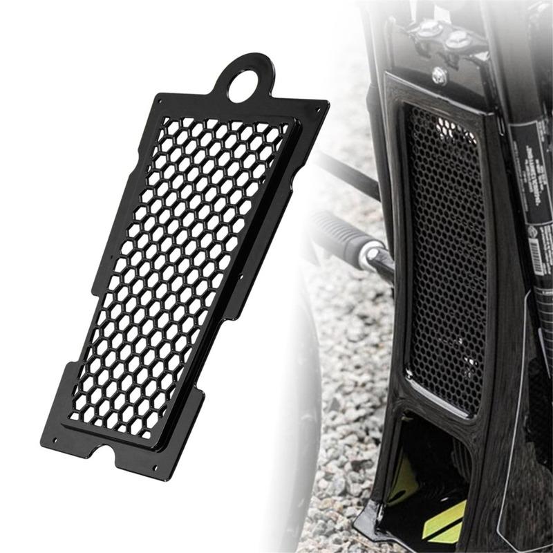 Radiator Oil Cooler Grille Guard Cover for Harley Softail Breakout Fat Bob Street Bob FXBB 2018+, Motorcycle Cooling Protection