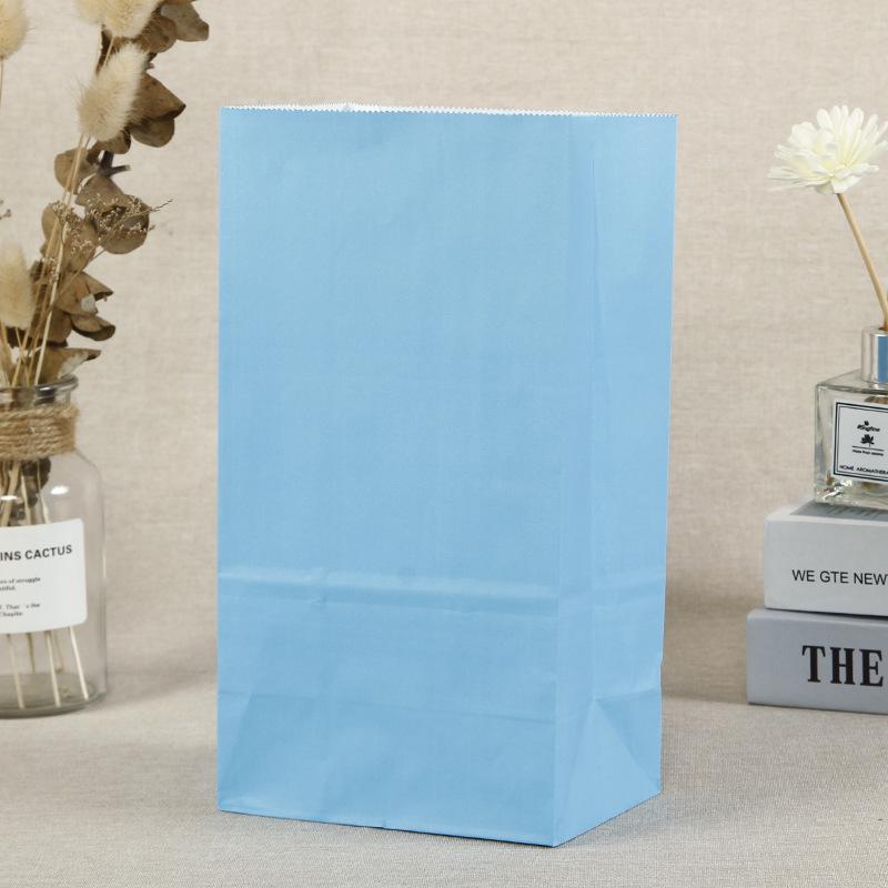 10/20/50pcs Paper Candy Bags Food Packaging Paper Bag Gift Bags Baby Shower Birthday Wedding Party Decoration Paper Craft Bags