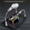 TE-804 Maintenance Auxiliary Clip Magnifying Glass Welding Auxiliary Clip for Phone Magnifier Electric Circuit Board Repair