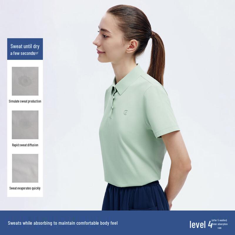 Navigare Women's Lightweight Short-sleeved Polo Shirt