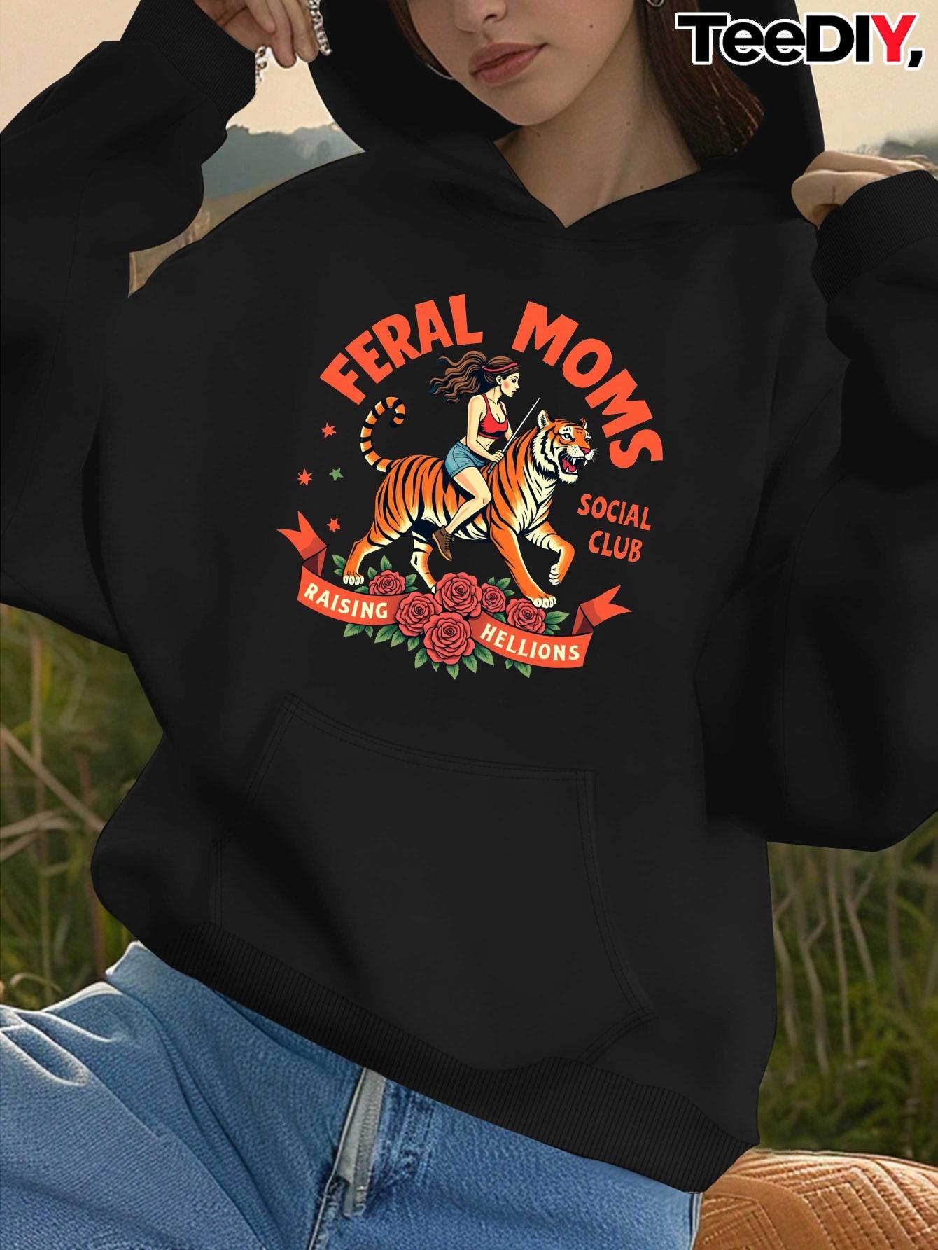 

Худи женские Feral Moms Social Club Adventure XXL чёрный