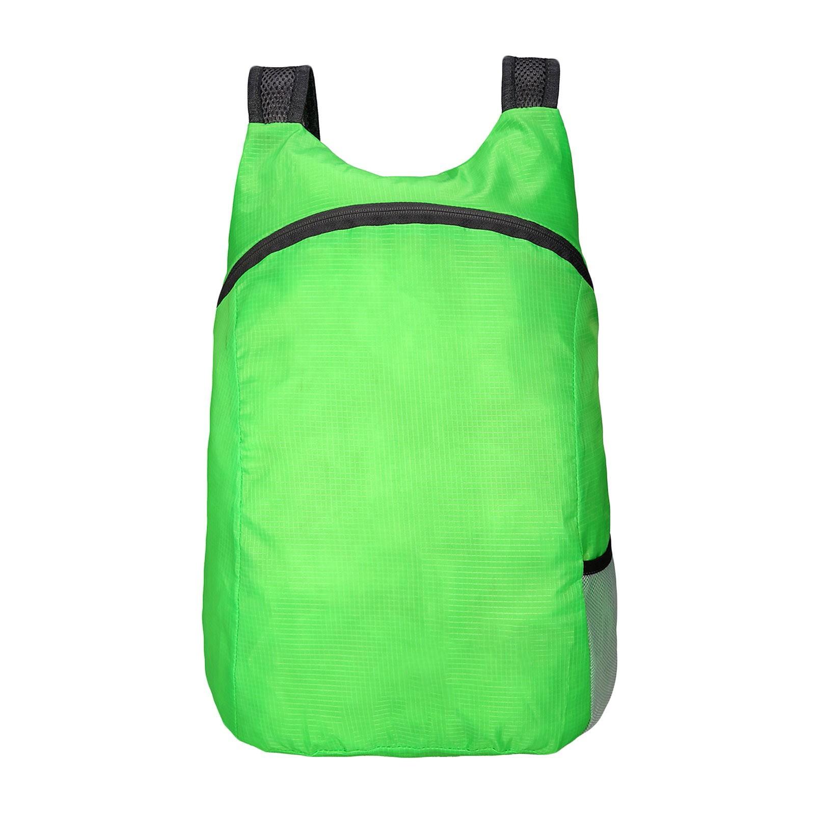 

Спортивные сумки для улицы Сверхлегкий мягкий складной водонепроницаемый рюкзак Повседневный для путешествий Пеший туризм Портативное хранение Большая вместимость One Size зелёный