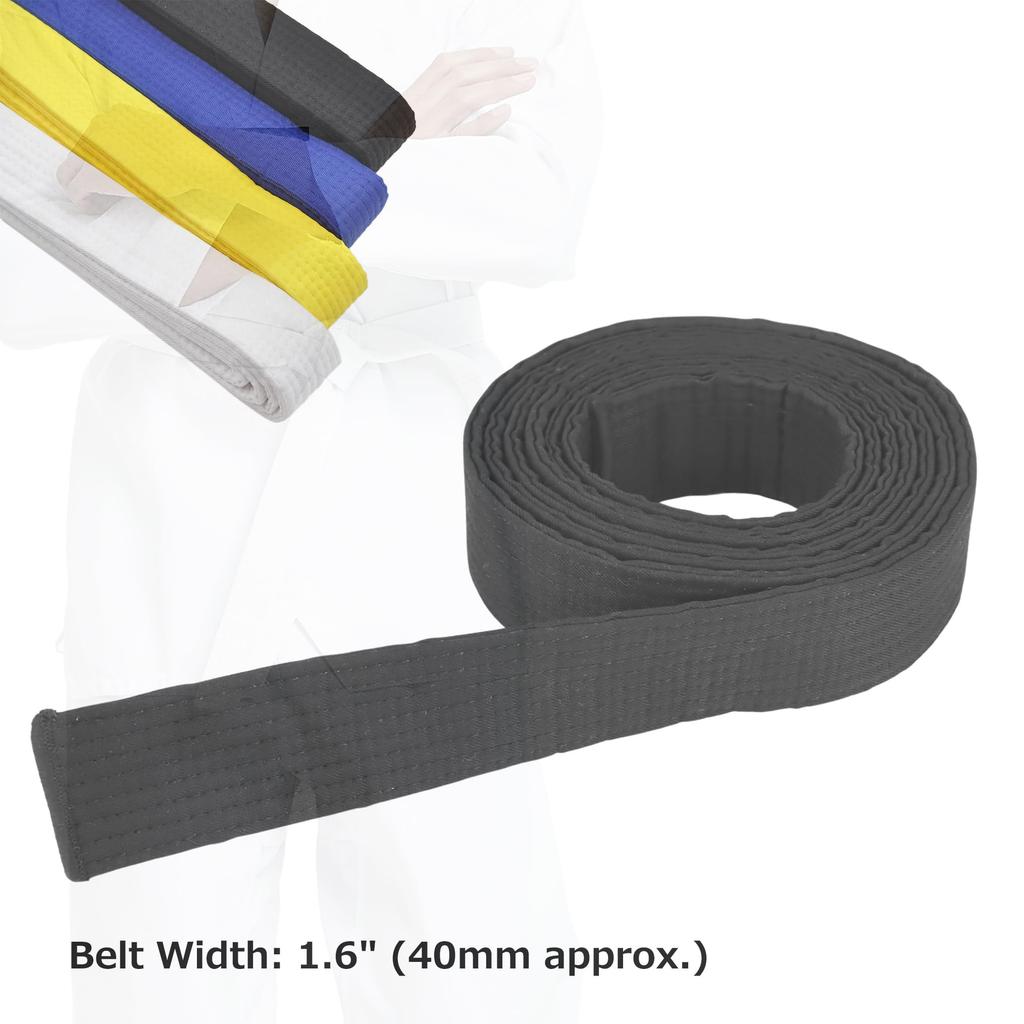 Farbiger Karate 4cm für und Verfügbar in und für Erwachsene und Kinder Grün Größe 3 [TopTie] Gürtel, Breit, Jiu-Jitsu, Taekwondo, Judo, Schwarz, Blau, Gelb,